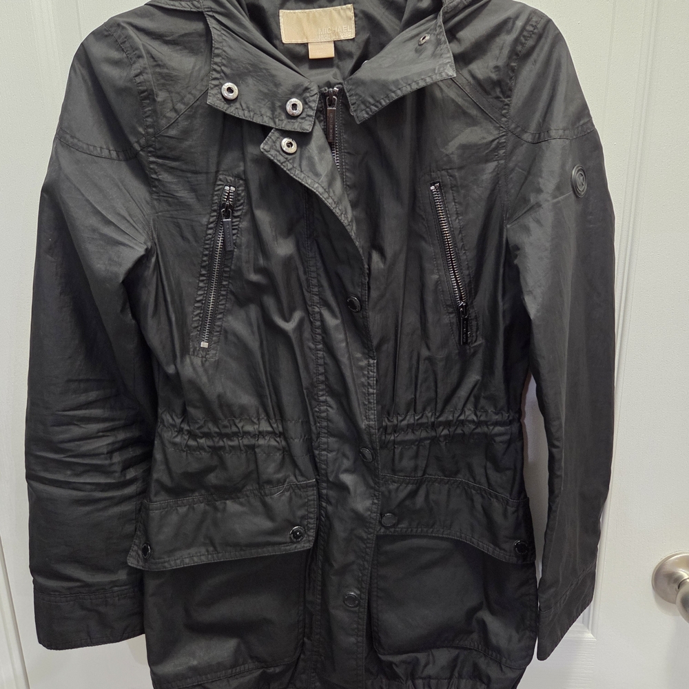 Women's Black Trench Coat